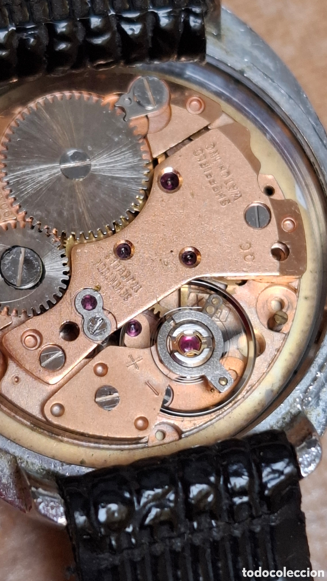 Relojes de pulsera: ANTIGUO RELOJ DE CUERDA - Foto 8