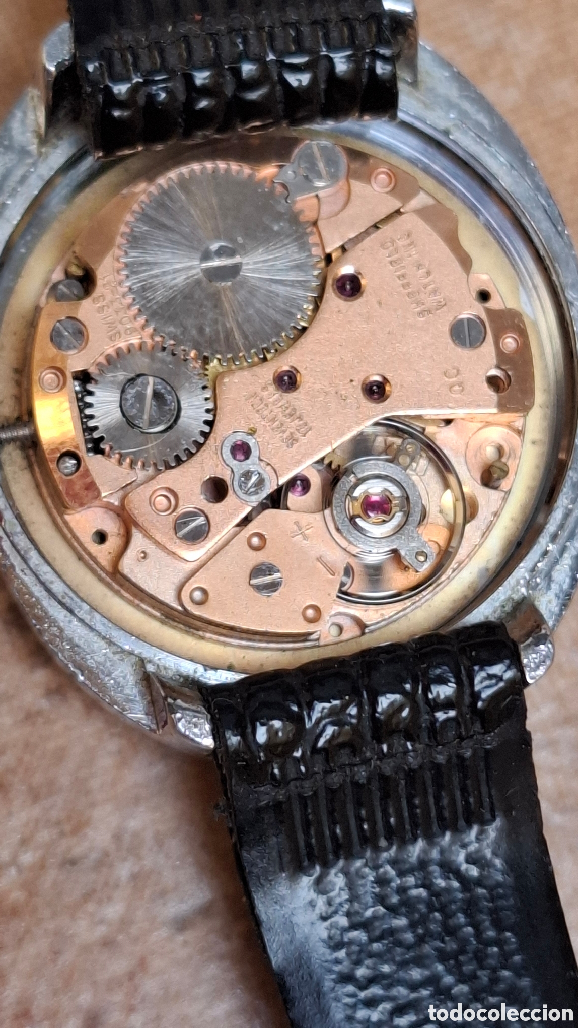 Relojes de pulsera: ANTIGUO RELOJ DE CUERDA - Foto 9