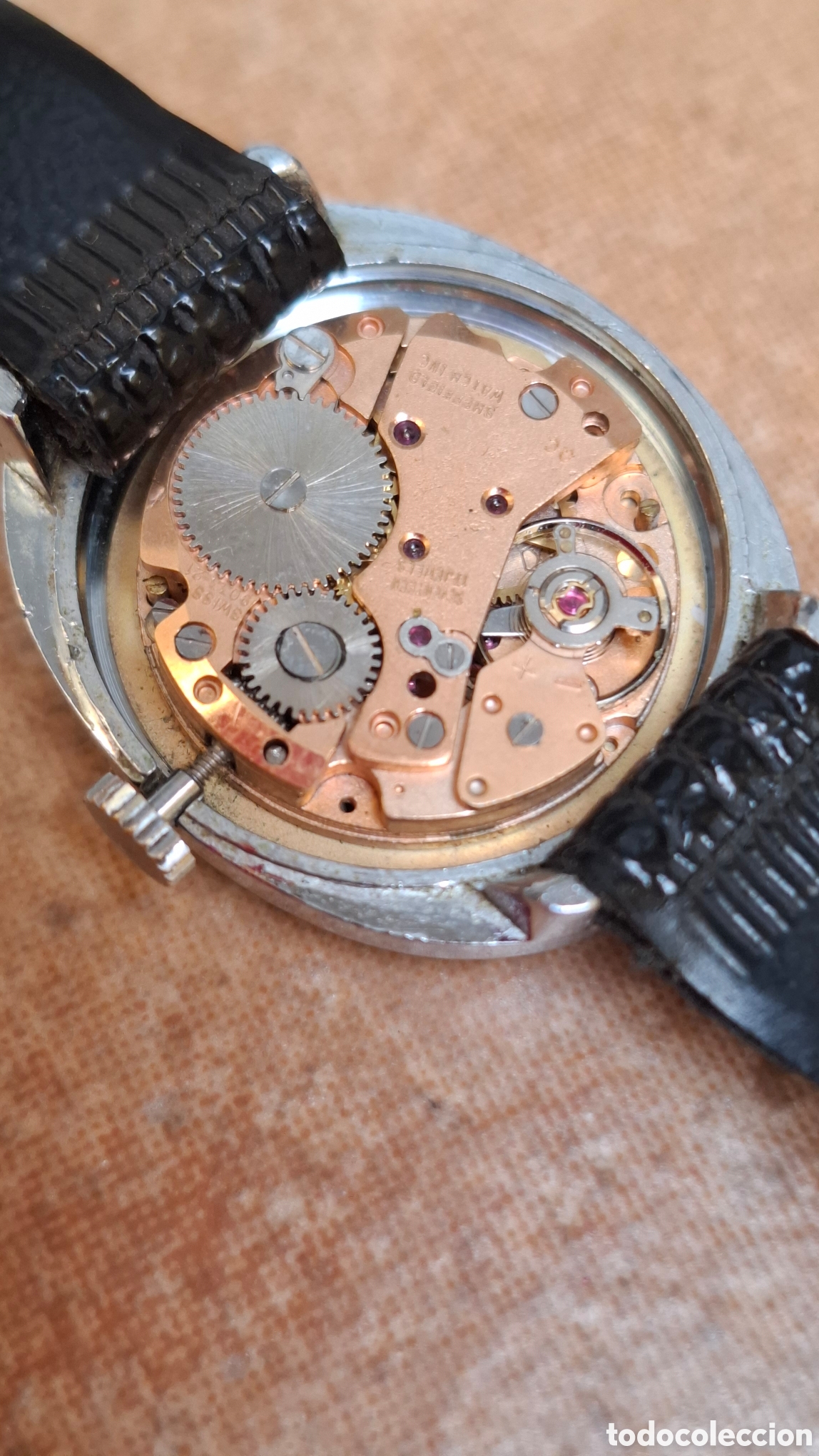 Relojes de pulsera: ANTIGUO RELOJ DE CUERDA - Foto 10