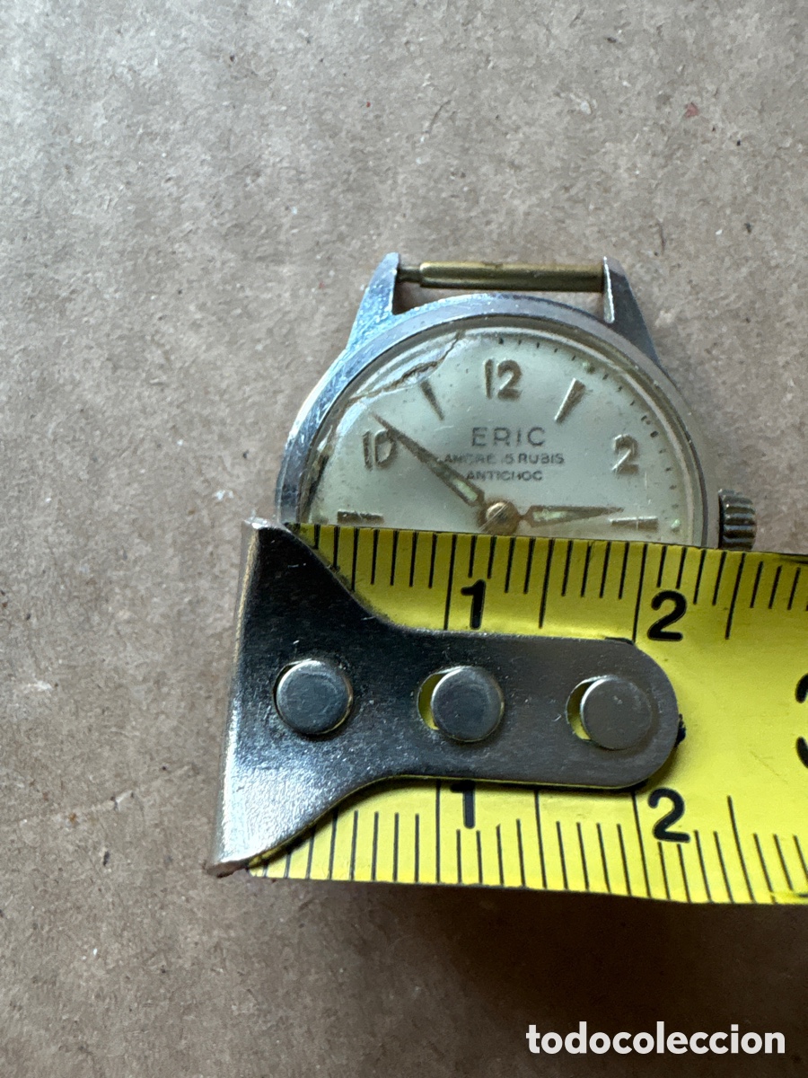Relojes de pulsera: Reloj de cuerda Eric, funcionando (A23) - Foto 3