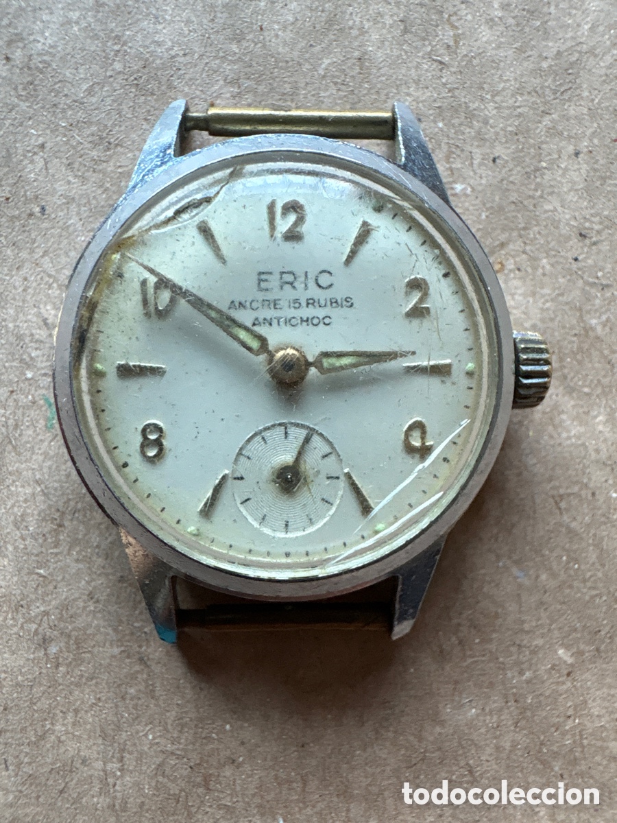 Relojes de pulsera: Reloj de cuerda Eric, funcionando (A23) - Foto 1