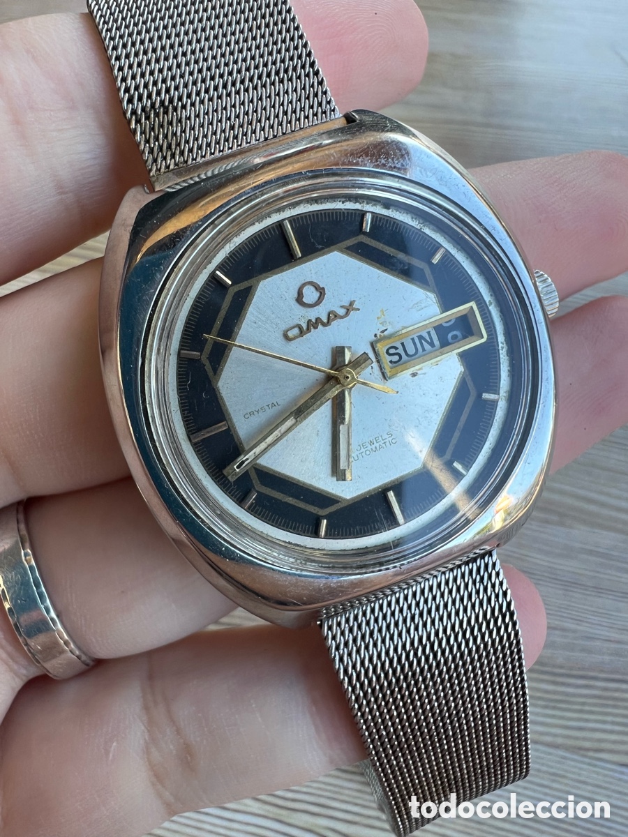 Relojes de pulsera: Reloj omax autom&aacute;tico vintage - Foto 2