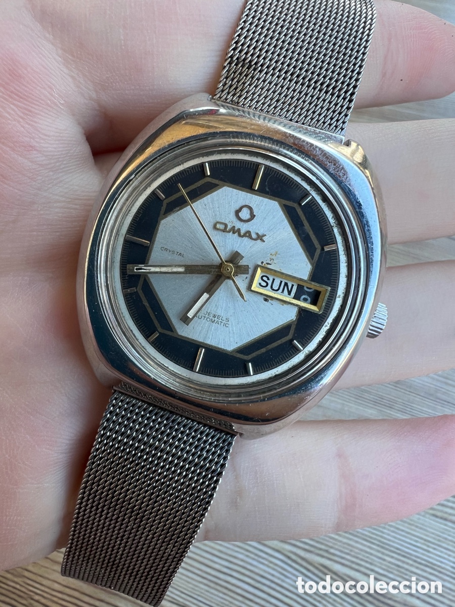 Relojes de pulsera: Reloj omax autom&aacute;tico vintage - Foto 4