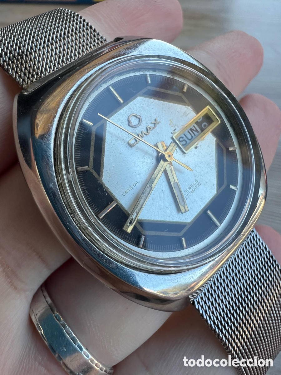 Relojes de pulsera: Reloj omax autom&aacute;tico vintage - Foto 5