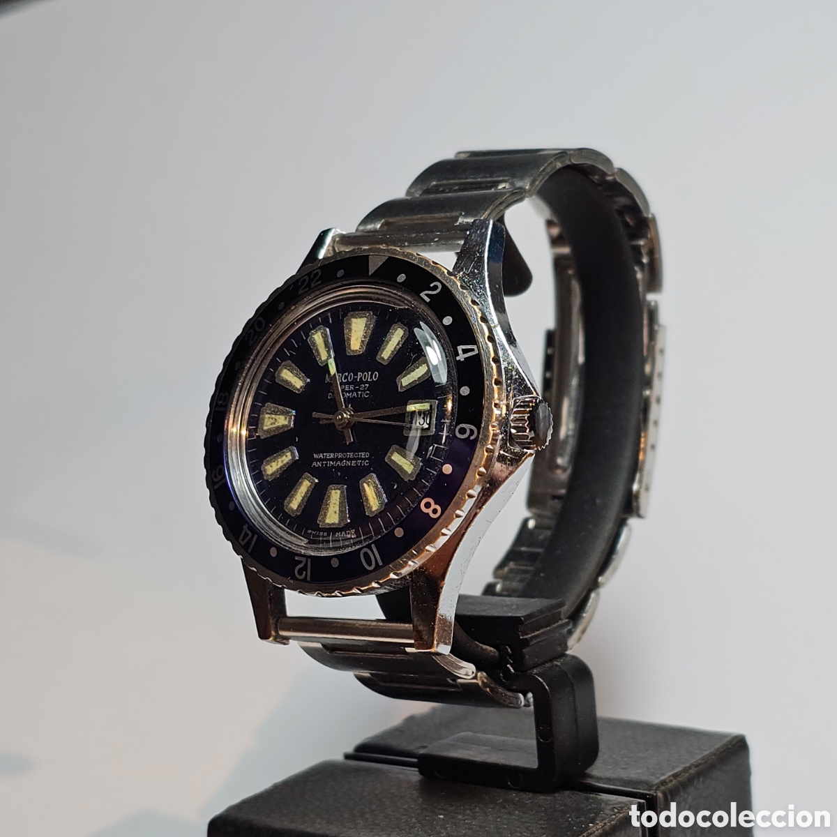 Relojes de pulsera: Reloj Marco Polo caballero funciona - Foto 7