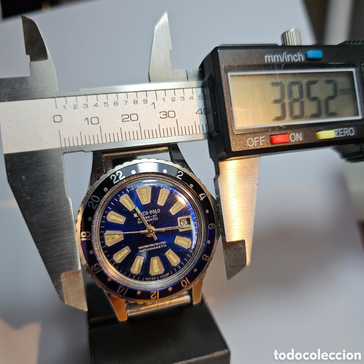 Relojes de pulsera: Reloj Marco Polo caballero funciona - Foto 9