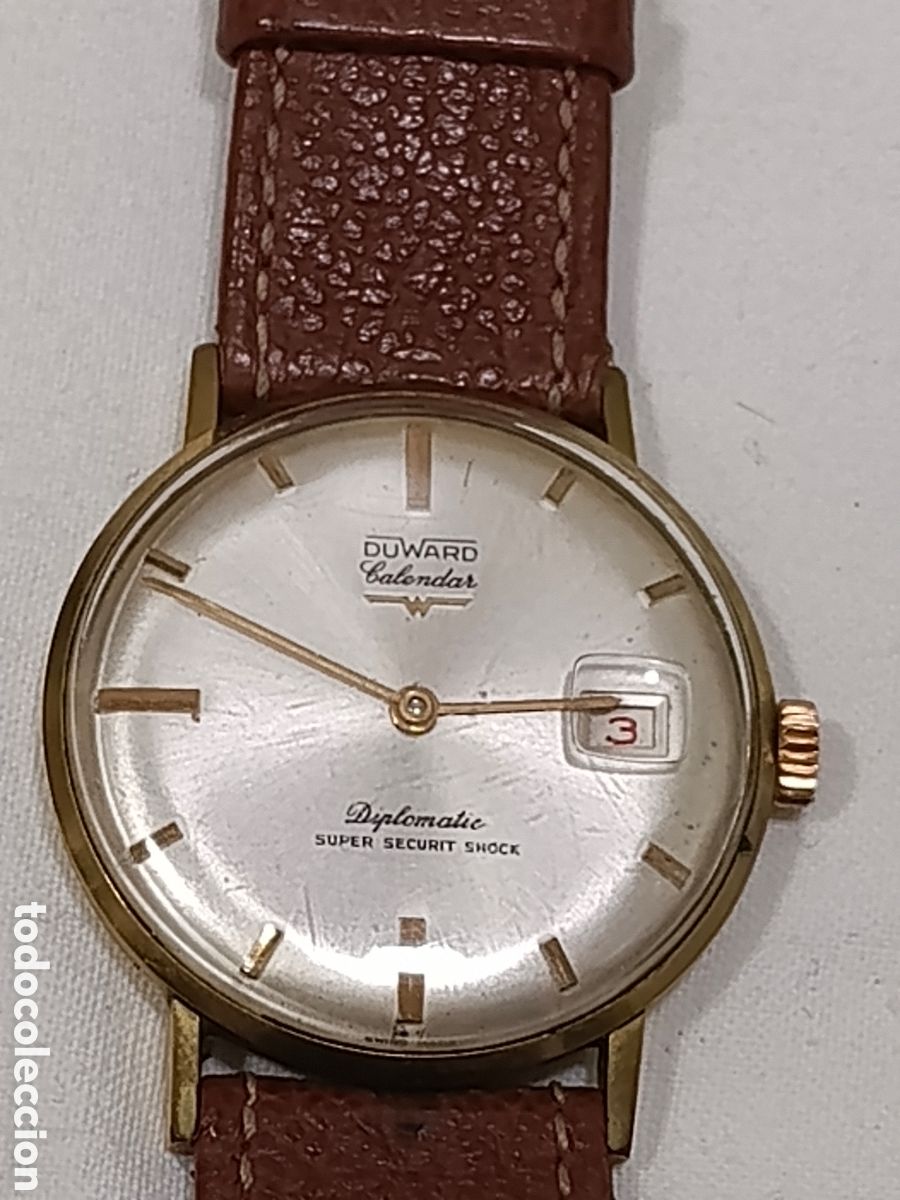 Relojes de pulsera: RELOJ DUWARD DIPLOMATIC. REF 5602 - Foto 2
