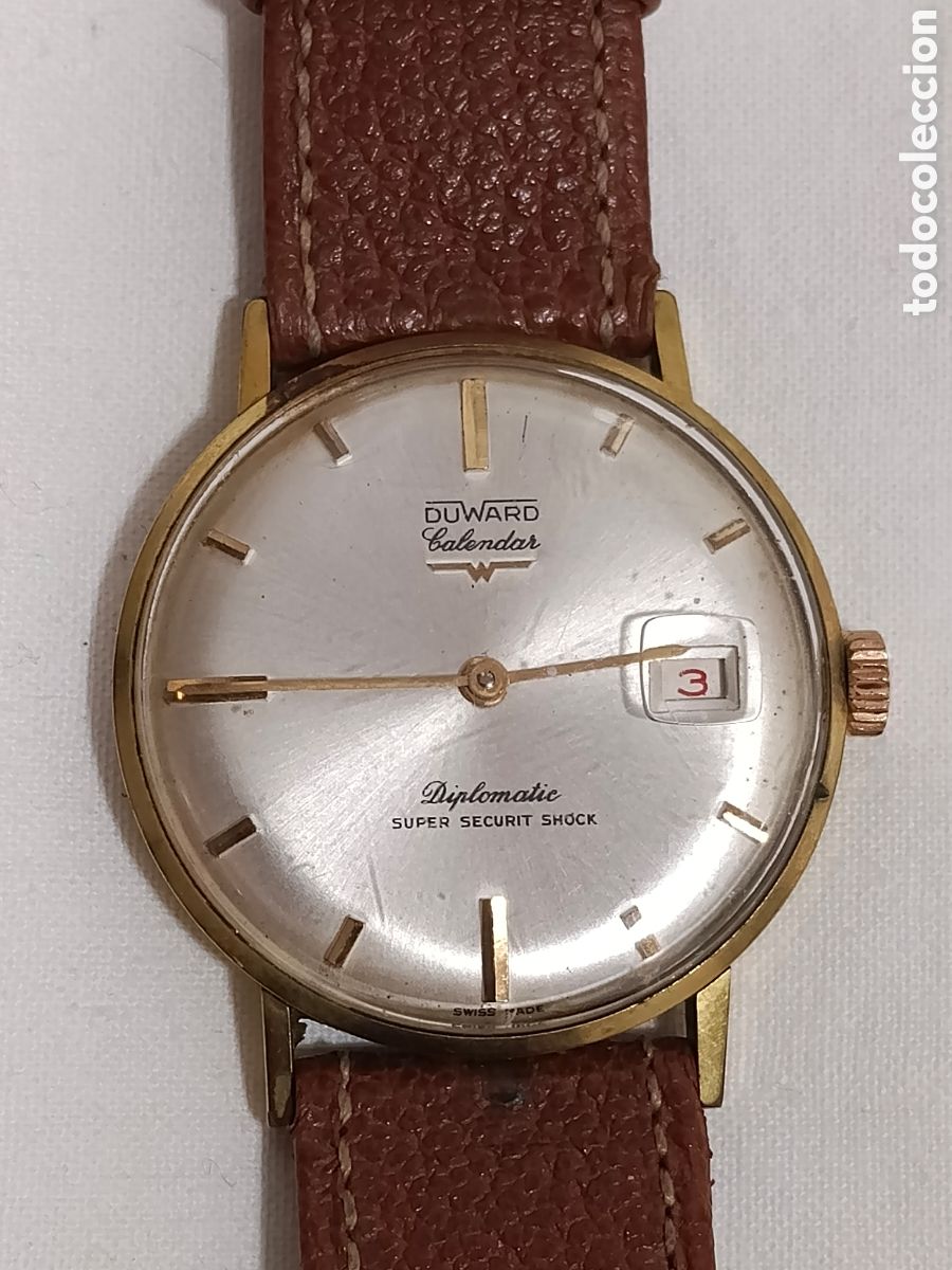 Relojes de pulsera: RELOJ DUWARD DIPLOMATIC. REF 5602 - Foto 1