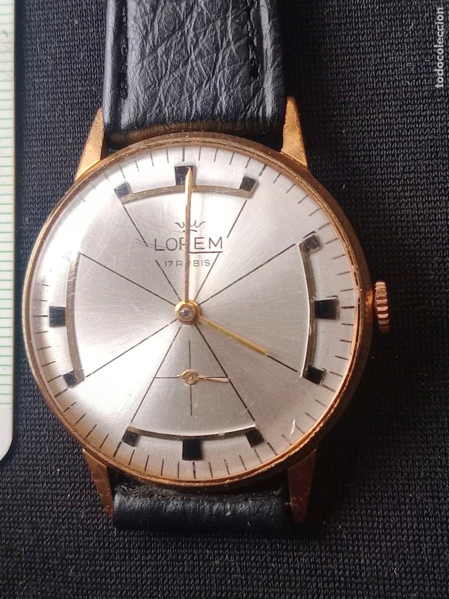 Relojes de pulsera: EXCELENTE RELOJ LOREM DE CUERDA. EN FUNCIONAMIENTO - Foto 2