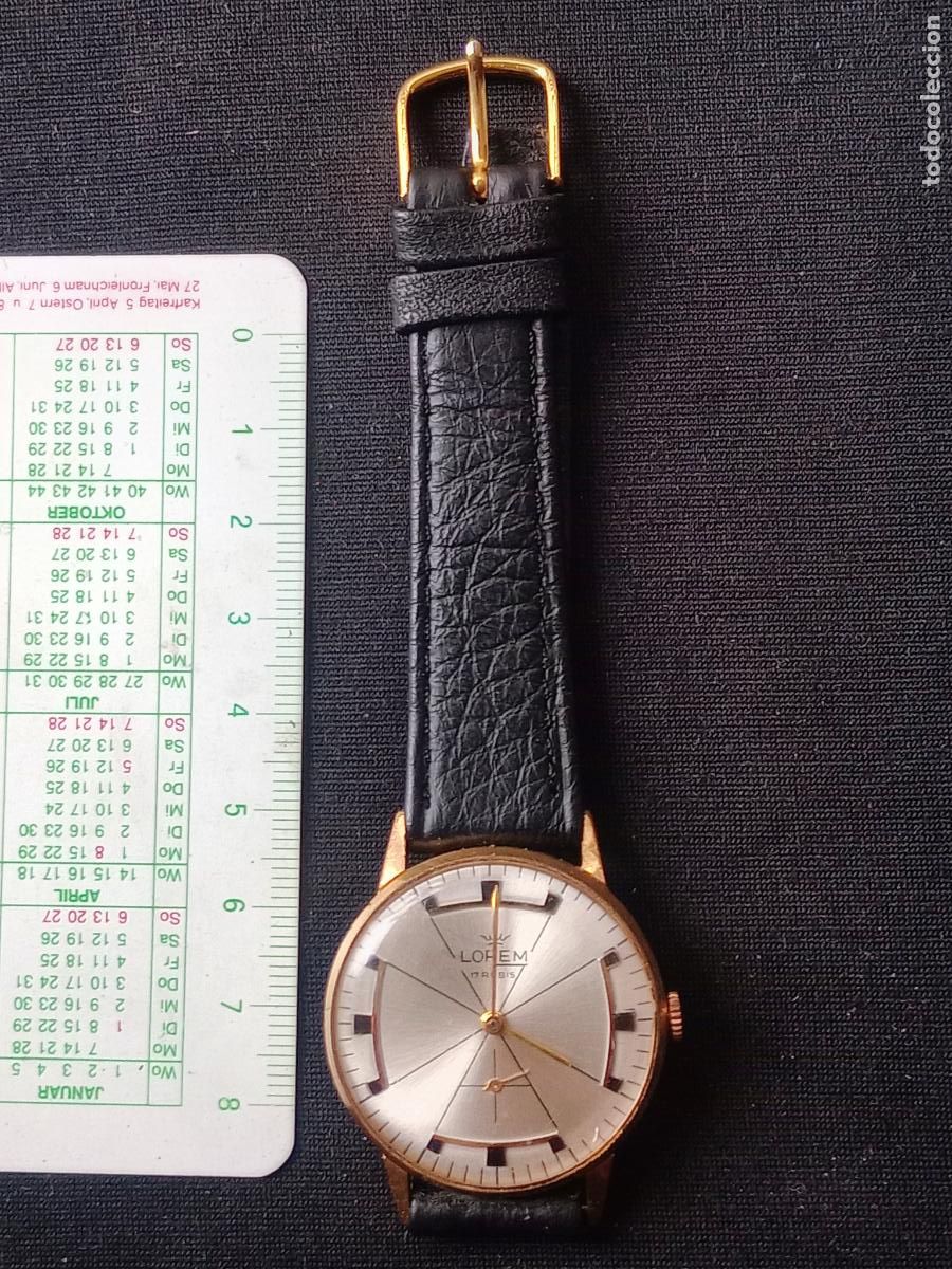 Relojes de pulsera: EXCELENTE RELOJ LOREM DE CUERDA. EN FUNCIONAMIENTO - Foto 1