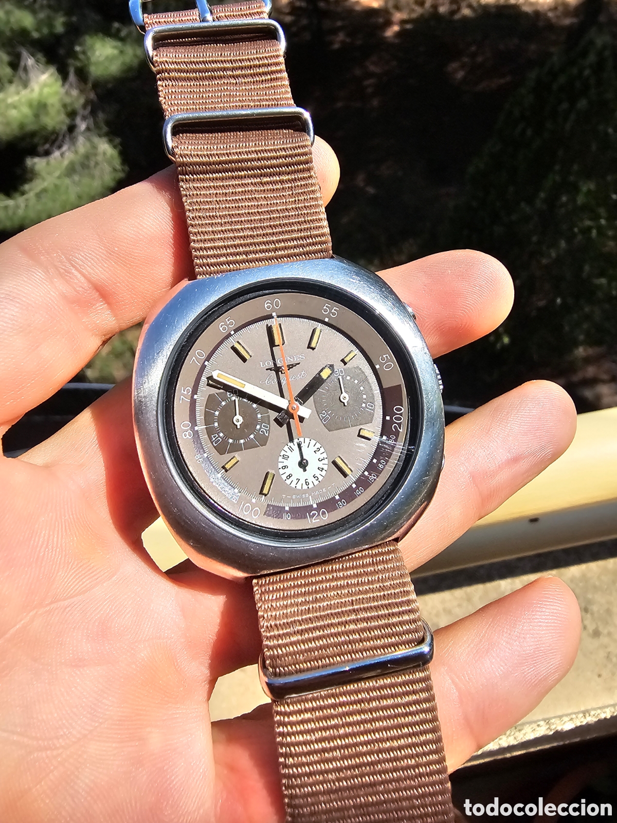 Relojes de pulsera: Longines 8595-1 Chronografo - Foto 2