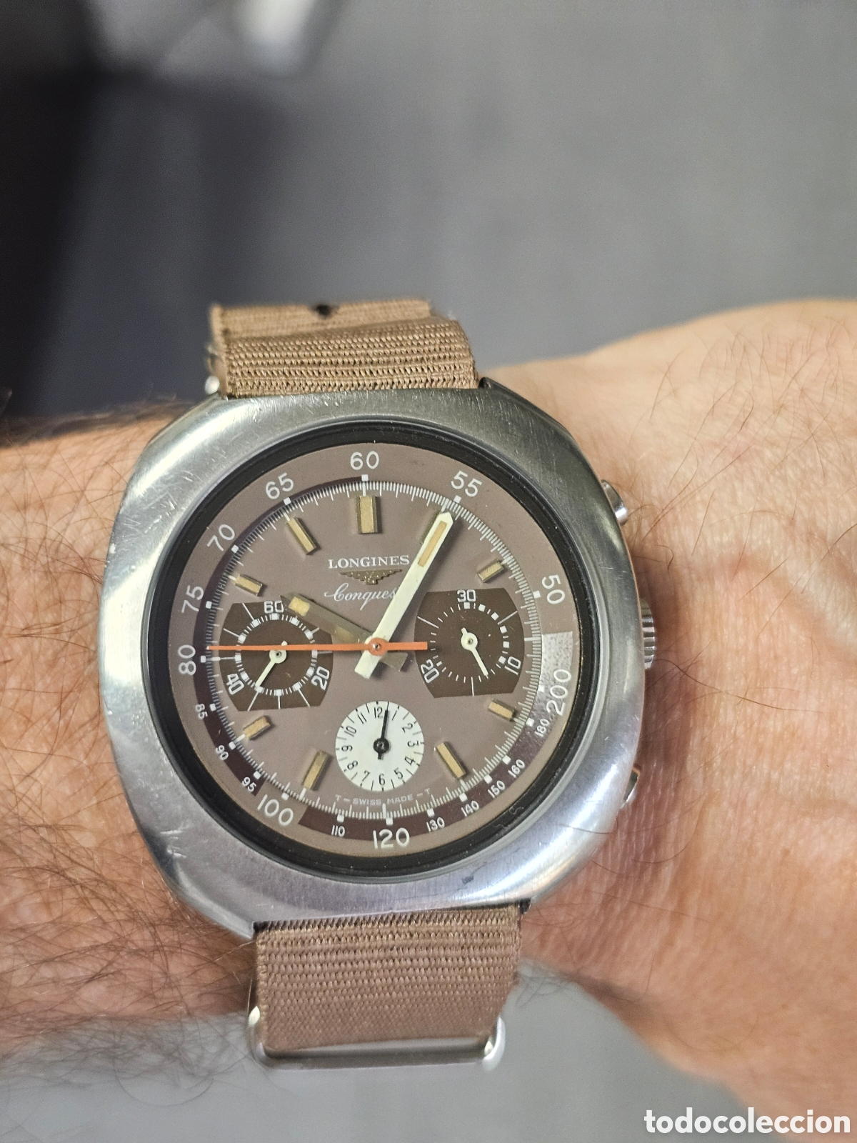 Relojes de pulsera: Longines 8595-1 Chronografo - Foto 4