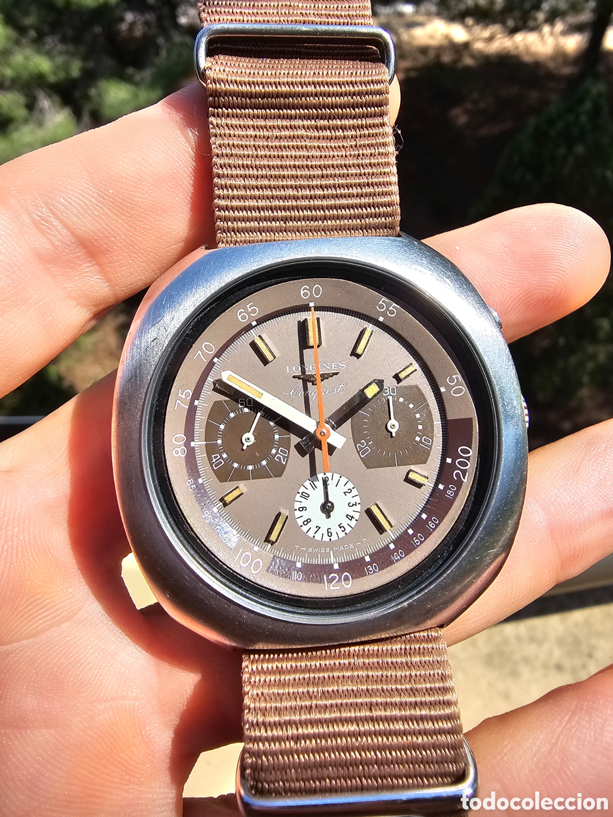 Relojes de pulsera: Longines 8595-1 Chronografo - Foto 1