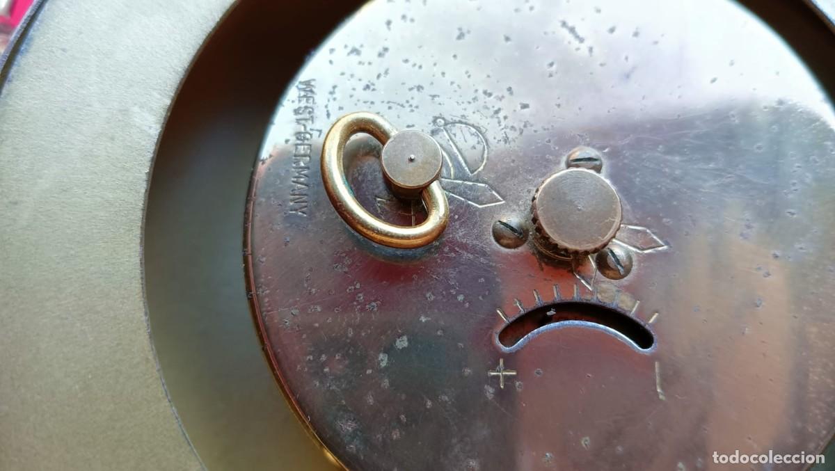 Relojes de pulsera: Reloj de bronce, West Germany - Foto 4