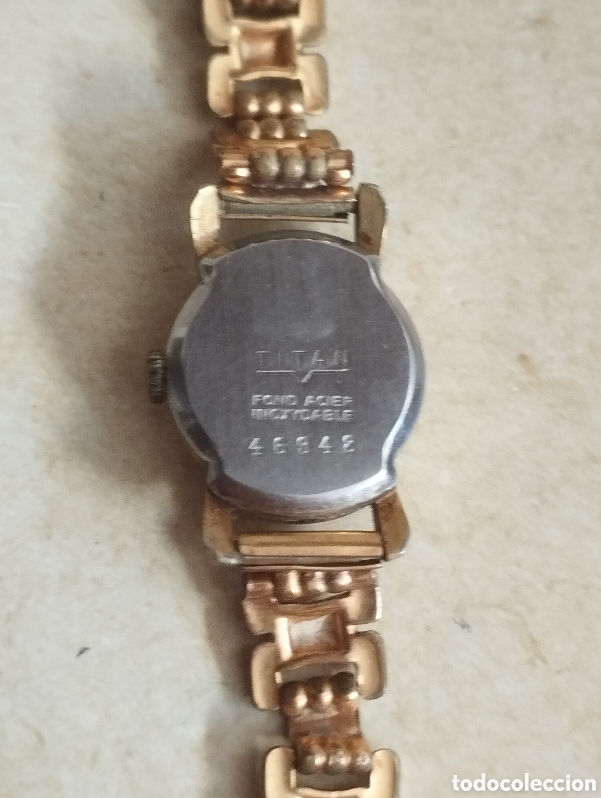 Relojes de pulsera: RELOJ TIT&Aacute;N SE&Ntilde;ORA FUNCIONANDO - Foto 3