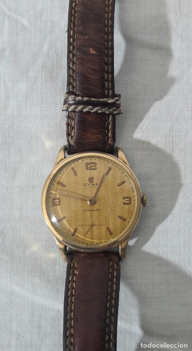 Relojes de pulsera: Reloj Cyma de caballero a cuerda, funcionando - Foto 1