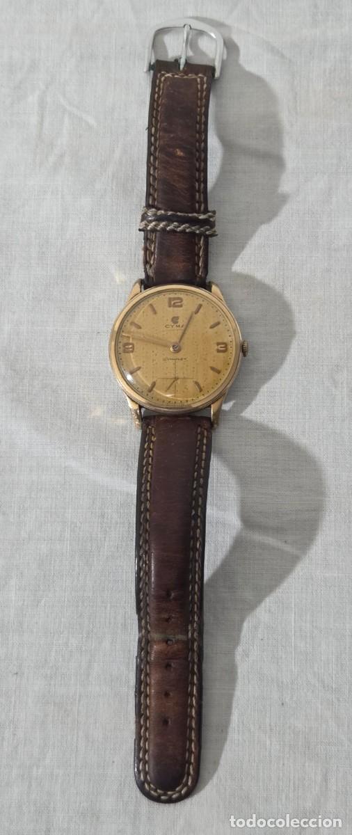 Relojes de pulsera: Reloj Cyma de caballero a cuerda, funcionando - Foto 2