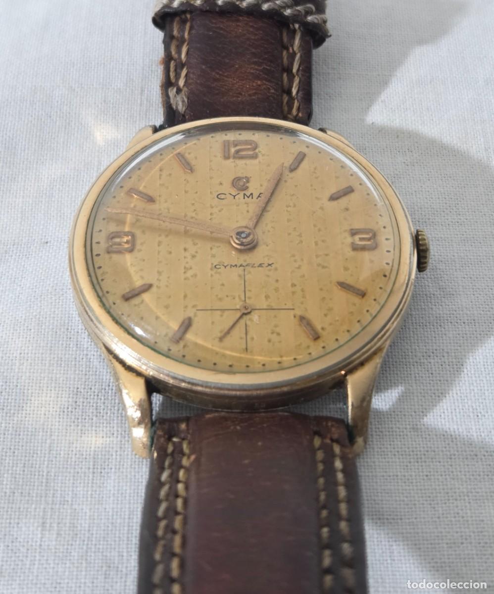 Relojes de pulsera: Reloj Cyma de caballero a cuerda, funcionando - Foto 3