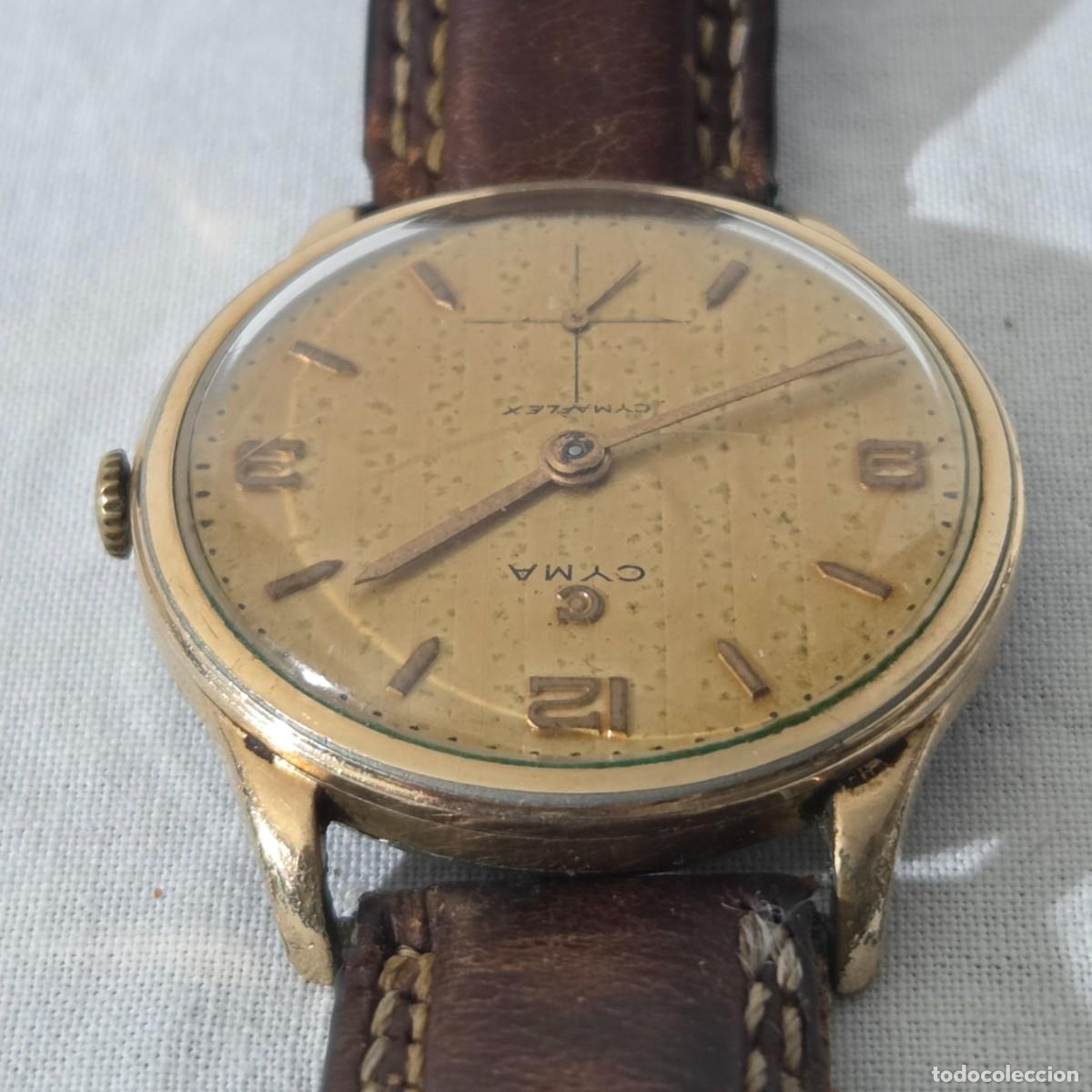 Relojes de pulsera: Reloj Cyma de caballero a cuerda, funcionando - Foto 8