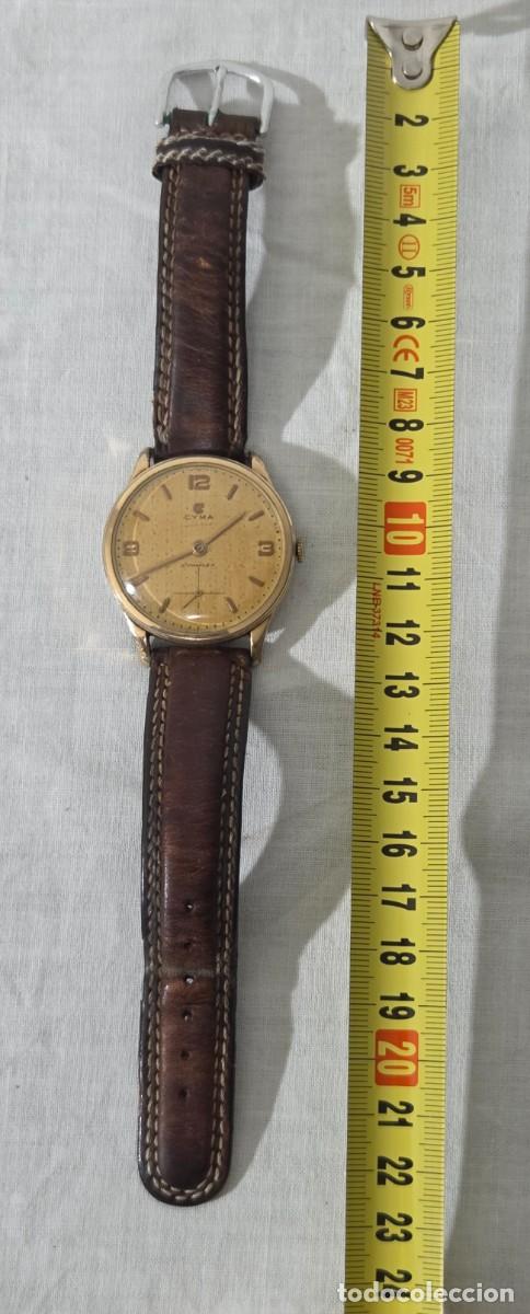 Relojes de pulsera: Reloj Cyma de caballero a cuerda, funcionando - Foto 16