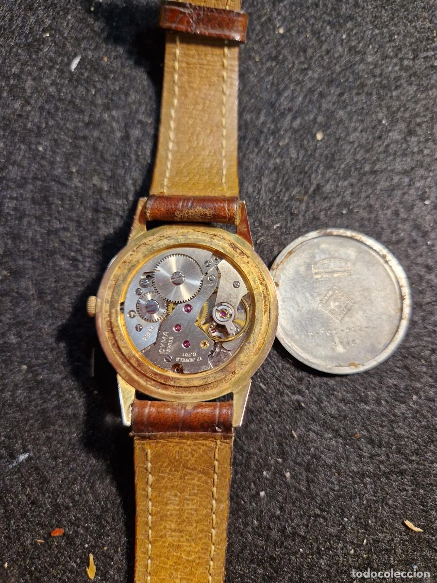 Relojes de pulsera: Reloj Cyma 33 mm funcionando. - Foto 4