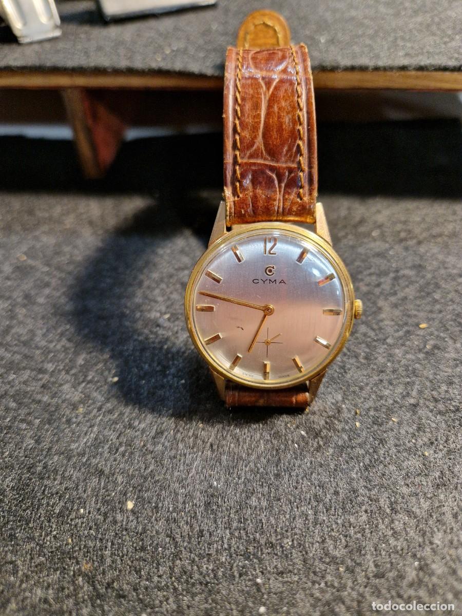 Relojes de pulsera: Reloj Cyma 33 mm funcionando. - Foto 8