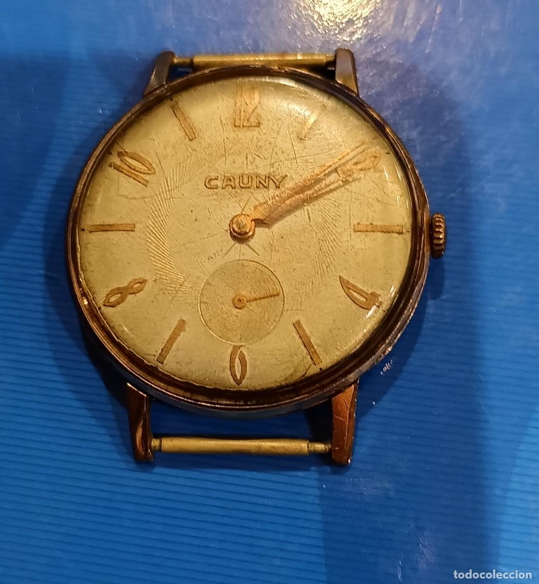 Relojes de pulsera: CAUNY vintage Prima de LUXE. FUNCIONA - Foto 5