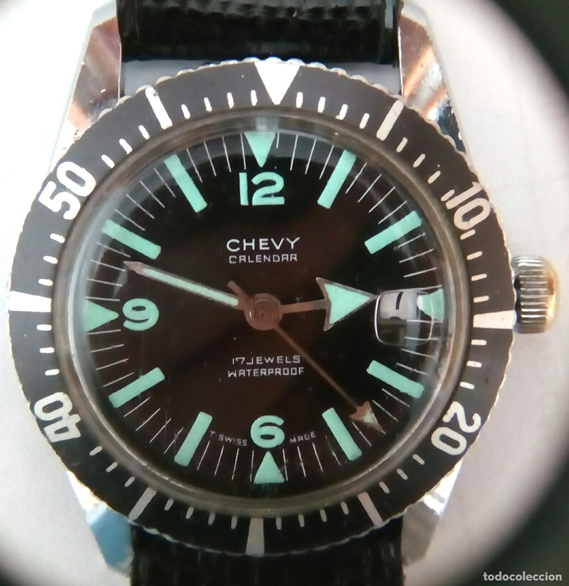 Relojes de pulsera: ⏰ RELOJ SUIZO DIVER FUNCIONANDO. - Foto 1
