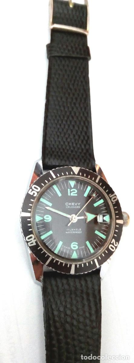 Relojes de pulsera: ⏰ RELOJ SUIZO DIVER FUNCIONANDO. - Foto 2