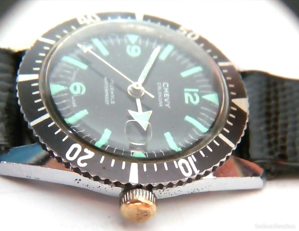 Relojes de pulsera: ⏰ RELOJ SUIZO DIVER FUNCIONANDO. - Foto 3