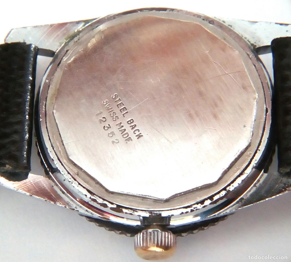 Relojes de pulsera: ⏰ RELOJ SUIZO DIVER FUNCIONANDO. - Foto 5