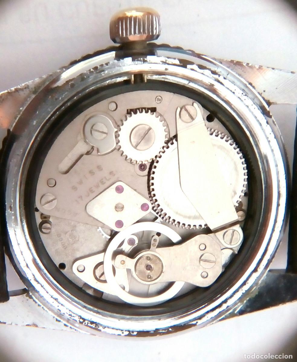 Relojes de pulsera: ⏰ RELOJ SUIZO DIVER FUNCIONANDO. - Foto 8