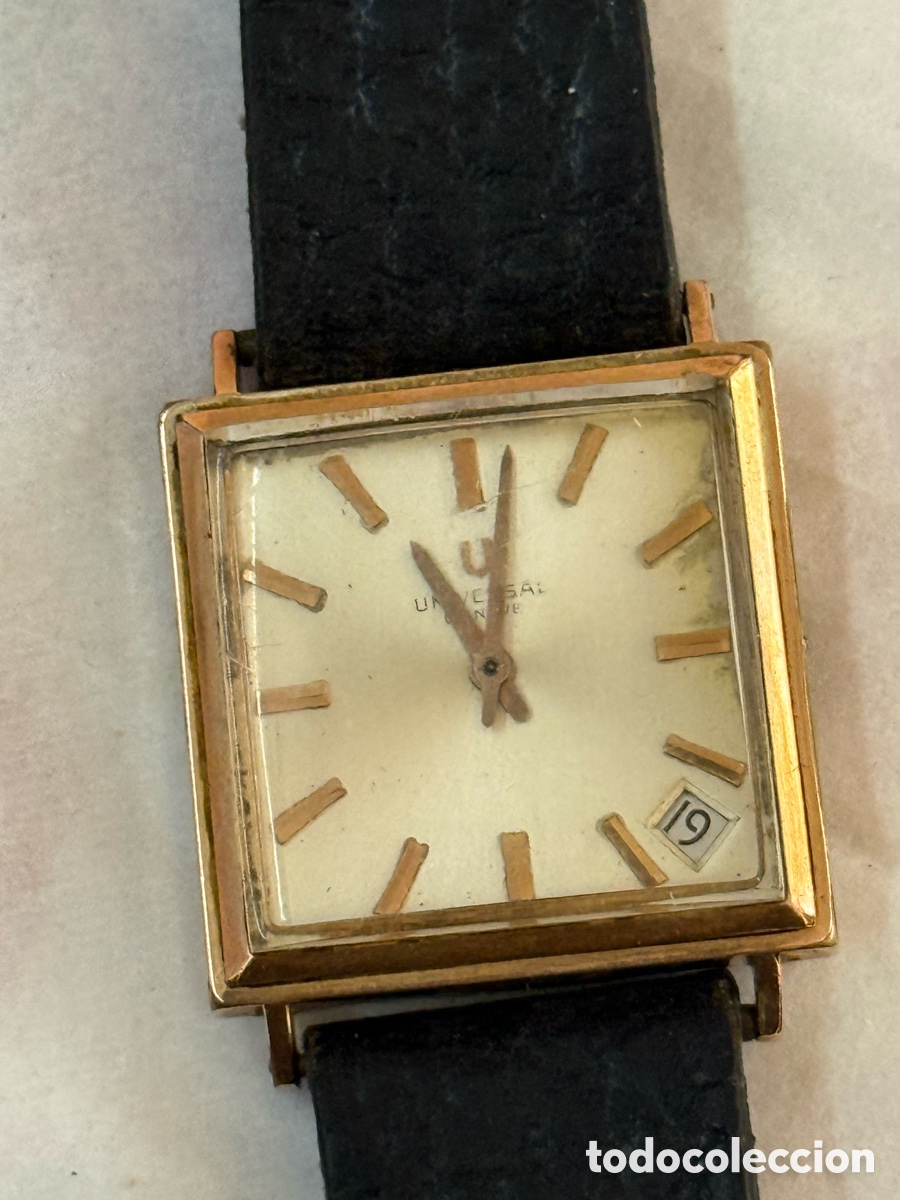 Orologi da polso: RELOJ UNISEX UNIVERSAL GENEVE VINTAGE PARA REPARAR
