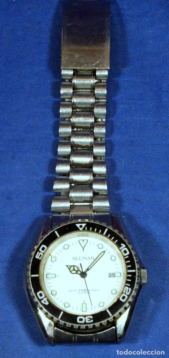 Relojes de pulsera: BLUMAR calendario, sumergible, No funciona - Foto 1