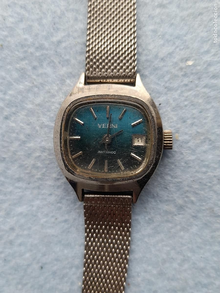 Relojes de pulsera: Reloj marca Verni. Cl&aacute;sico de Dama.