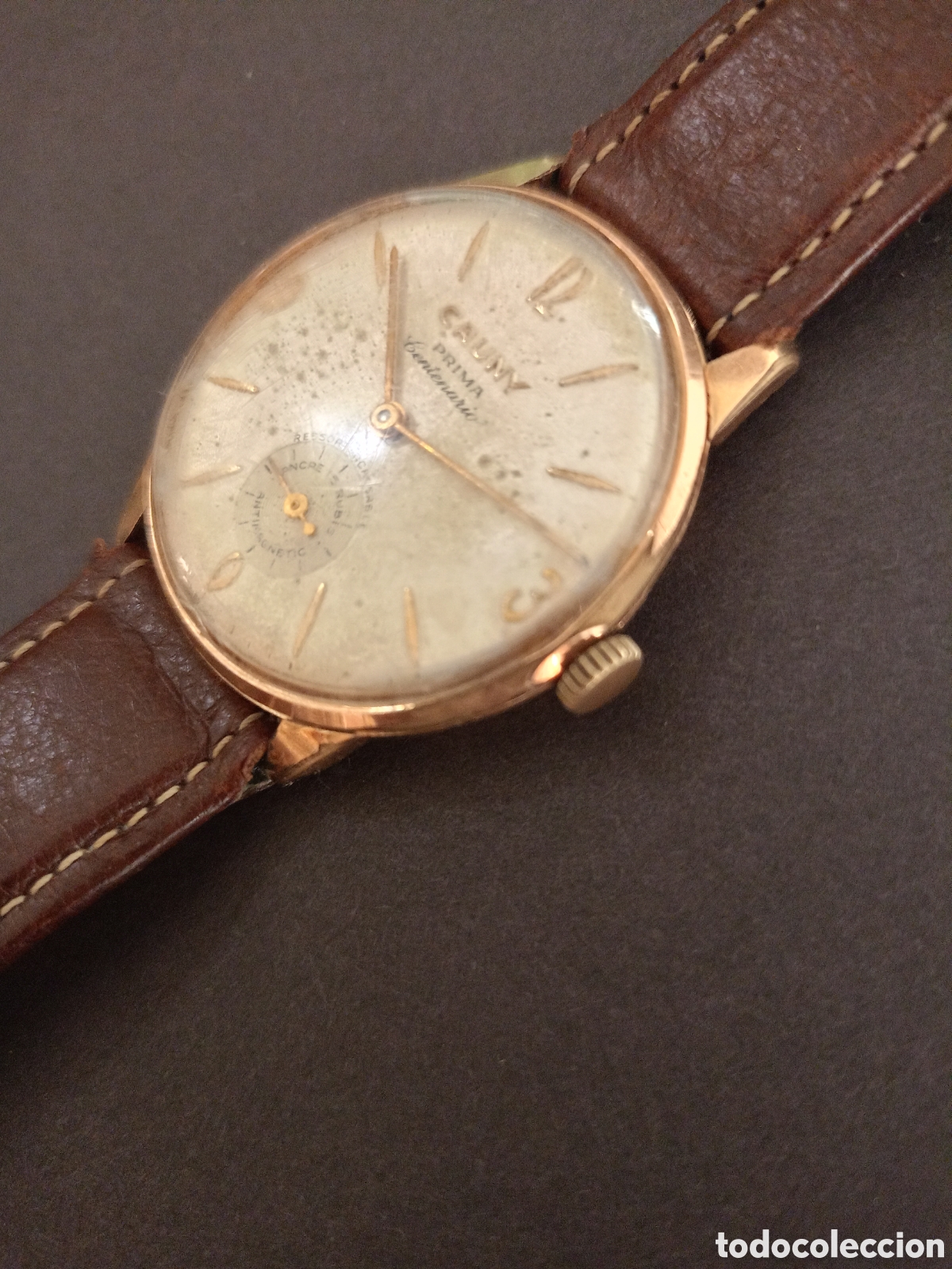 Relojes de pulsera: RELOJ CAUNY PRIMA CENTENARIO - Foto 3