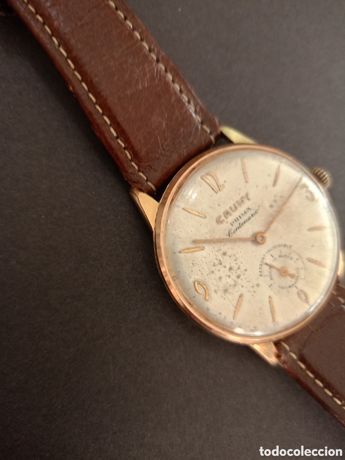 Relojes de pulsera: RELOJ CAUNY PRIMA CENTENARIO - Foto 4