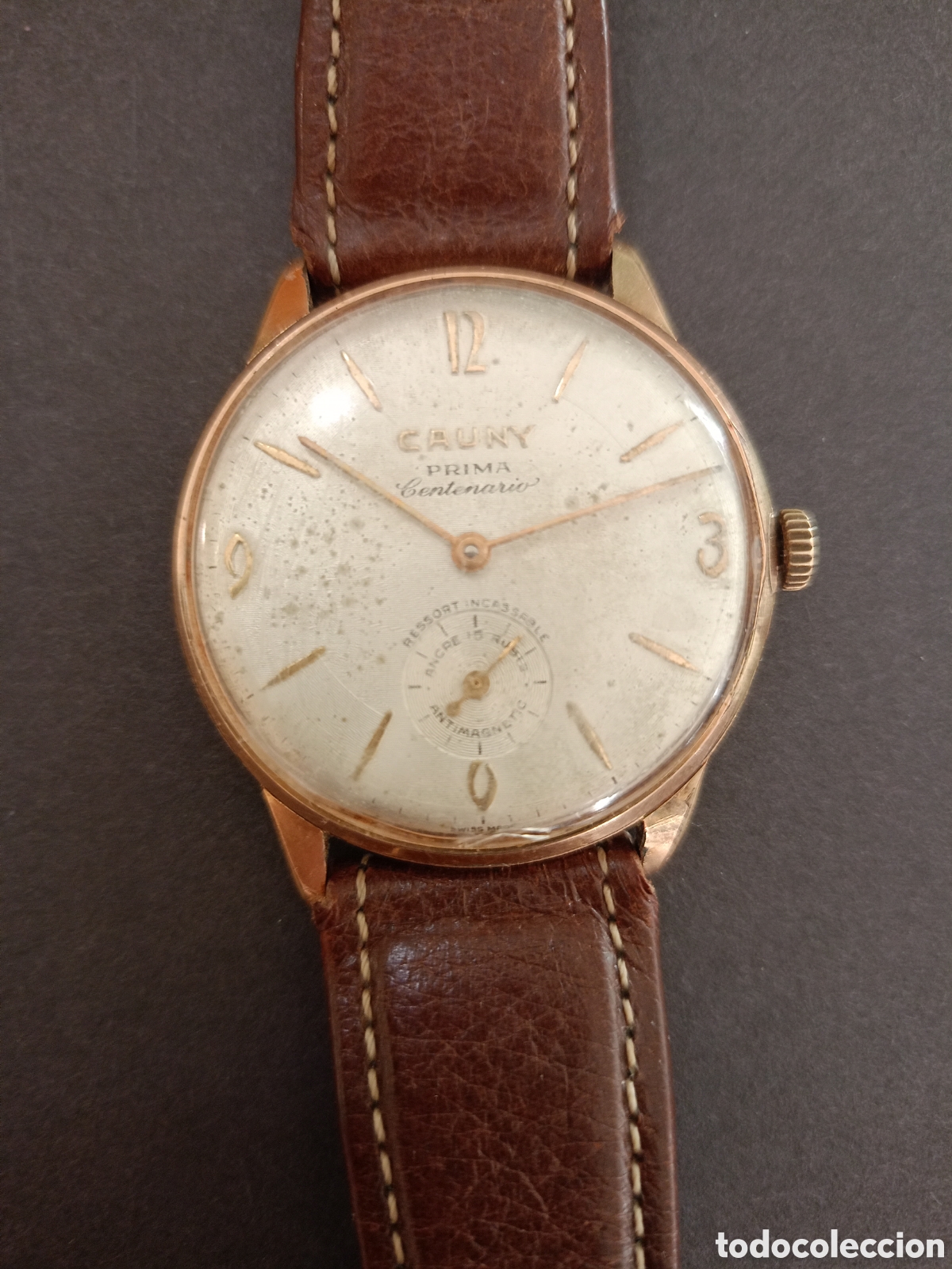 Relojes de pulsera: RELOJ CAUNY PRIMA CENTENARIO - Foto 1
