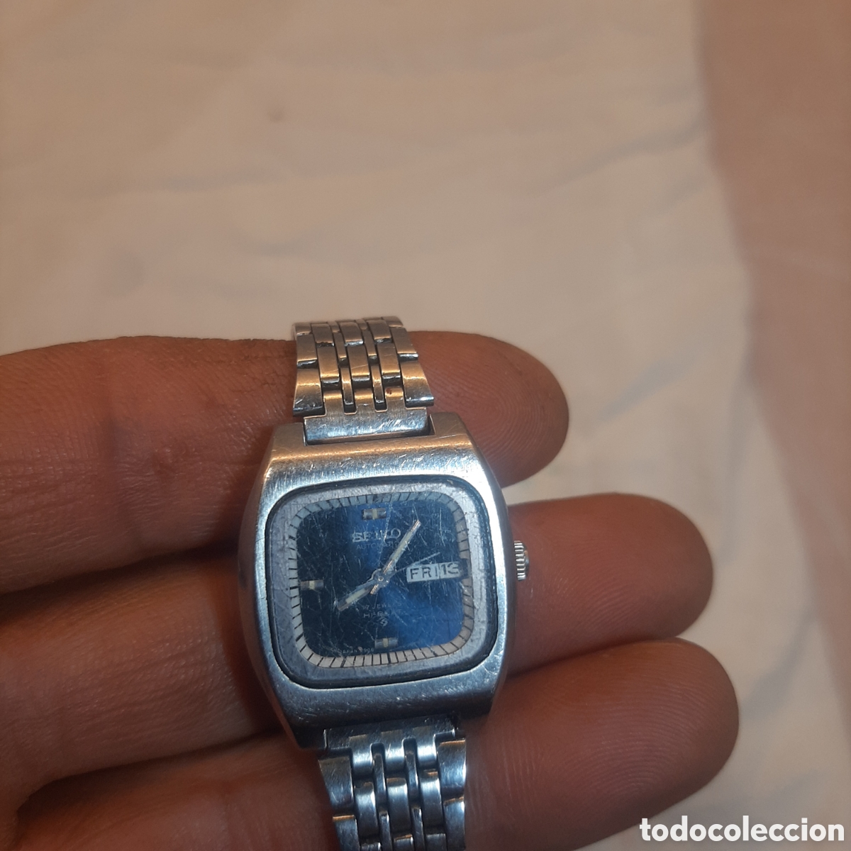 Armbanduhren: Antiguo reloj autom&aacute;tico funciona