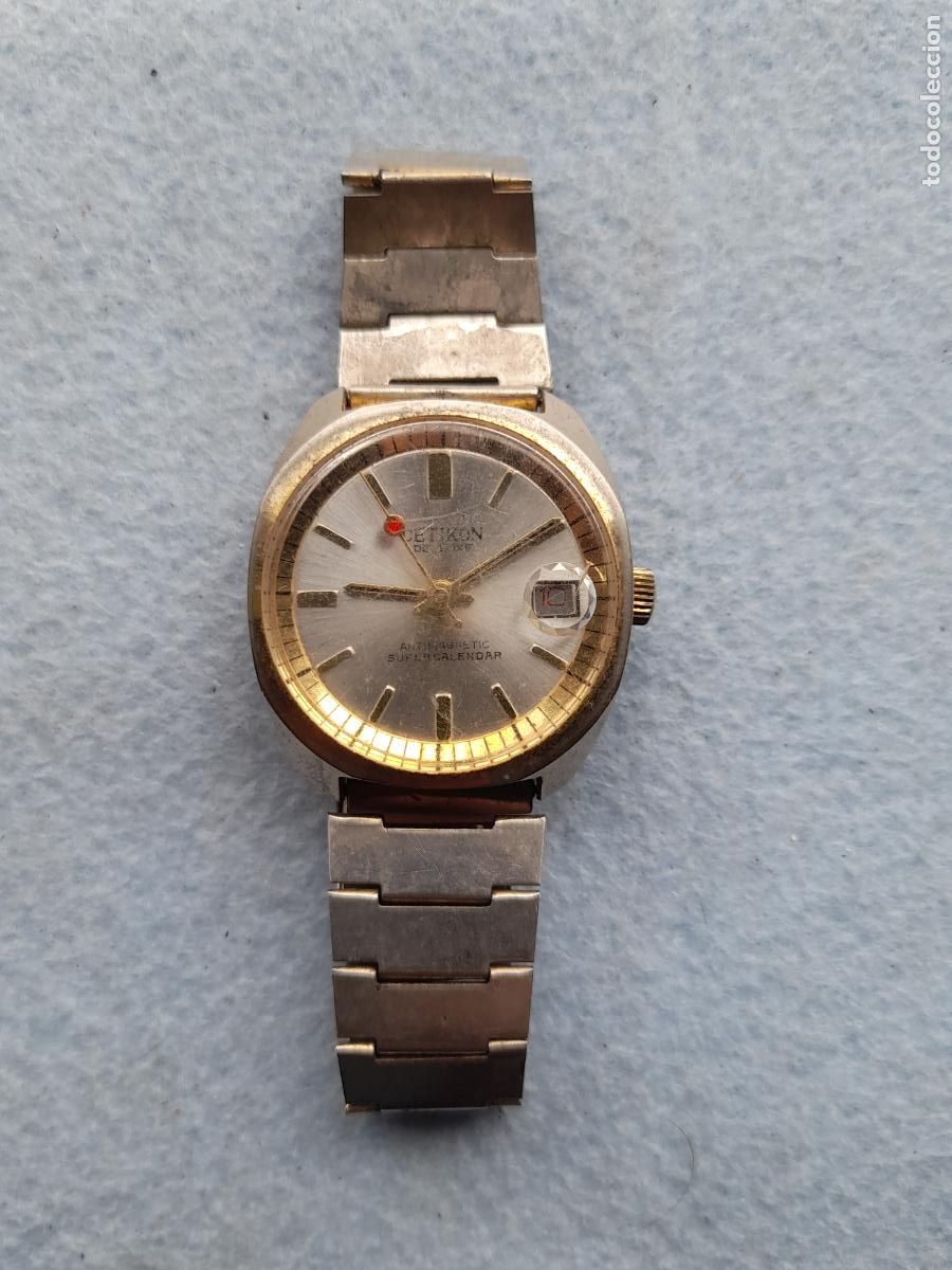 Rel&oacute;gios de pulso: Reloj Marca Cetikon de Luxe. Cl&aacute;sico de Caballero.
