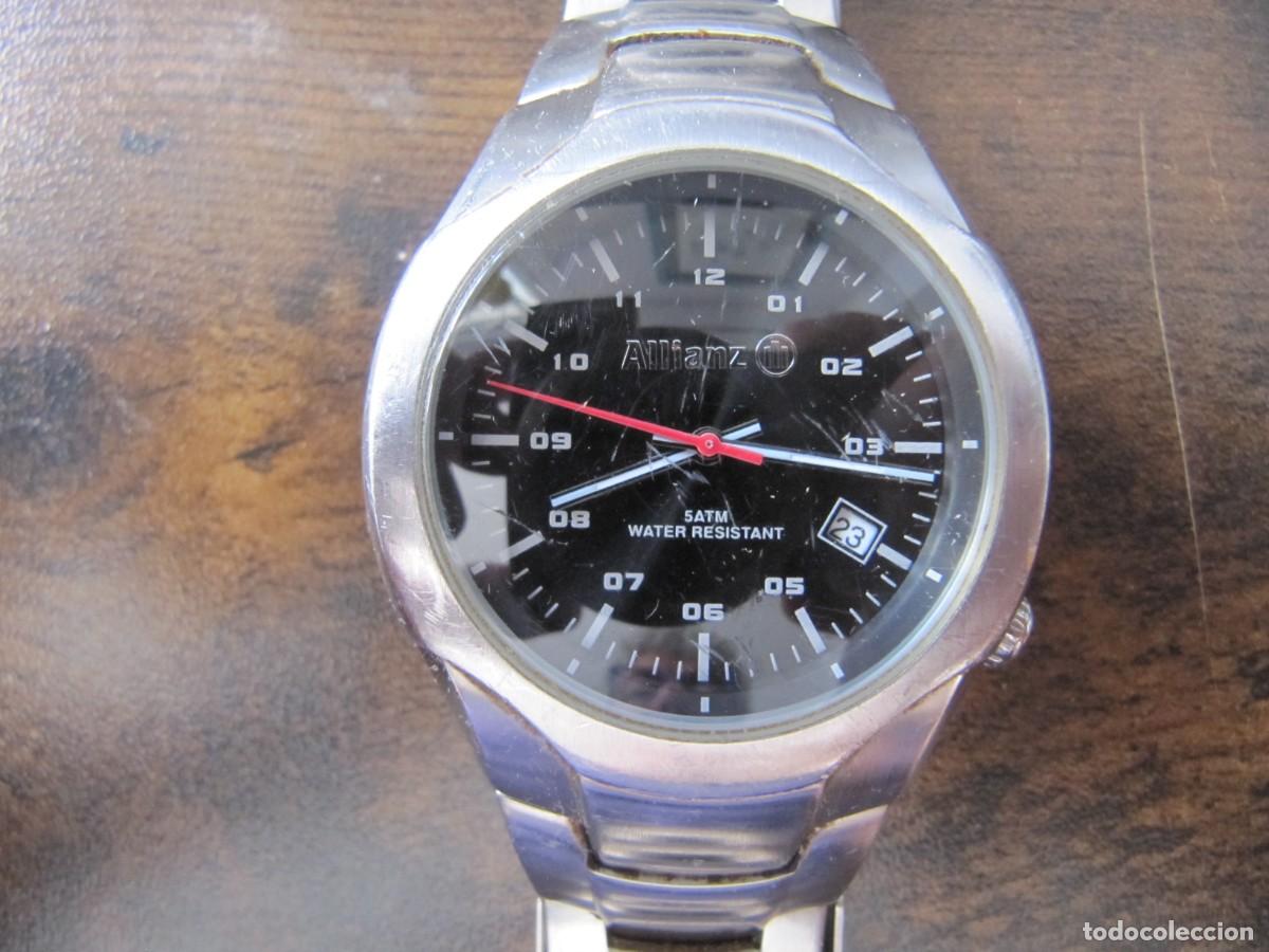 Relojes de pulsera: ALLIANZ - RELOJ DE METAL PROMOCIONAL