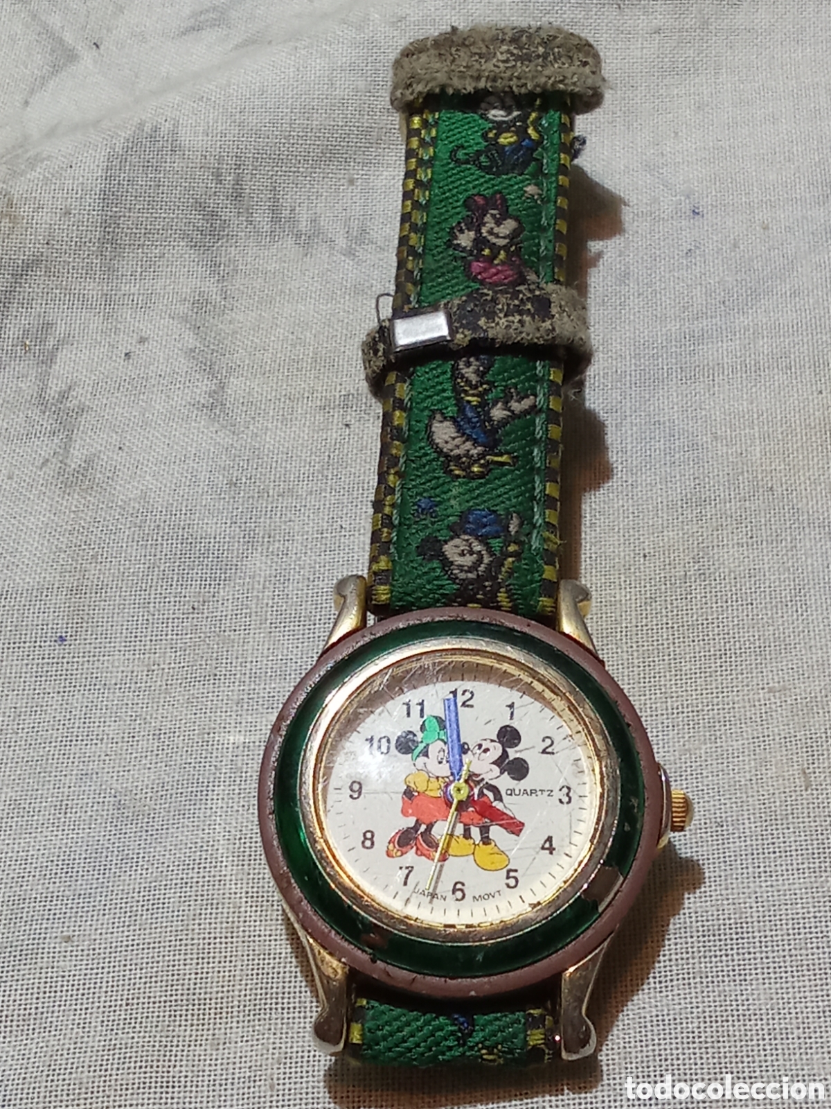 Relojes de pulsera: RELOJ VINTAGE DE MICKEY MOUSE Y MINNIE