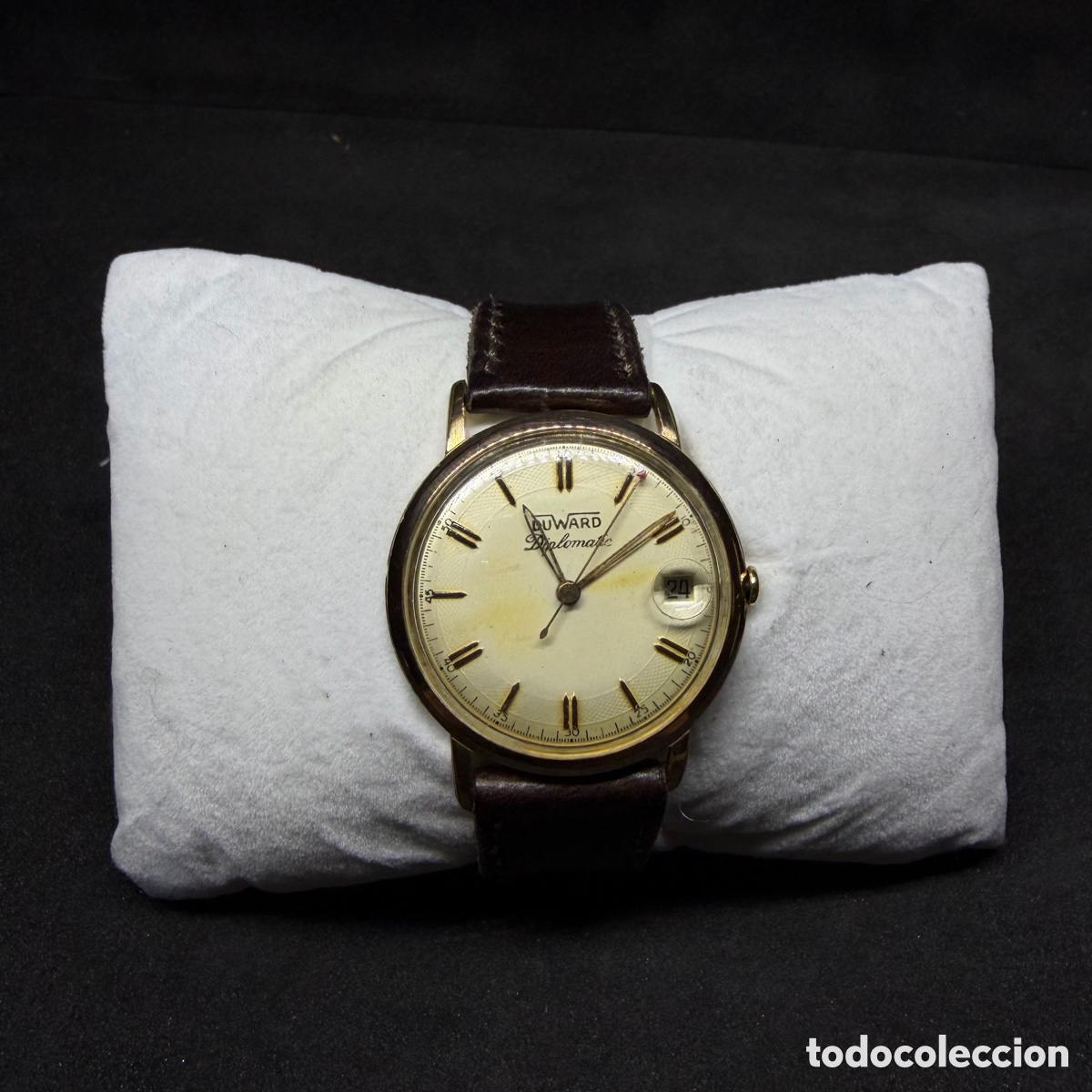 Relojes de pulsera: Reloj Duward Diplomatic 35mm funcionando - Foto 2