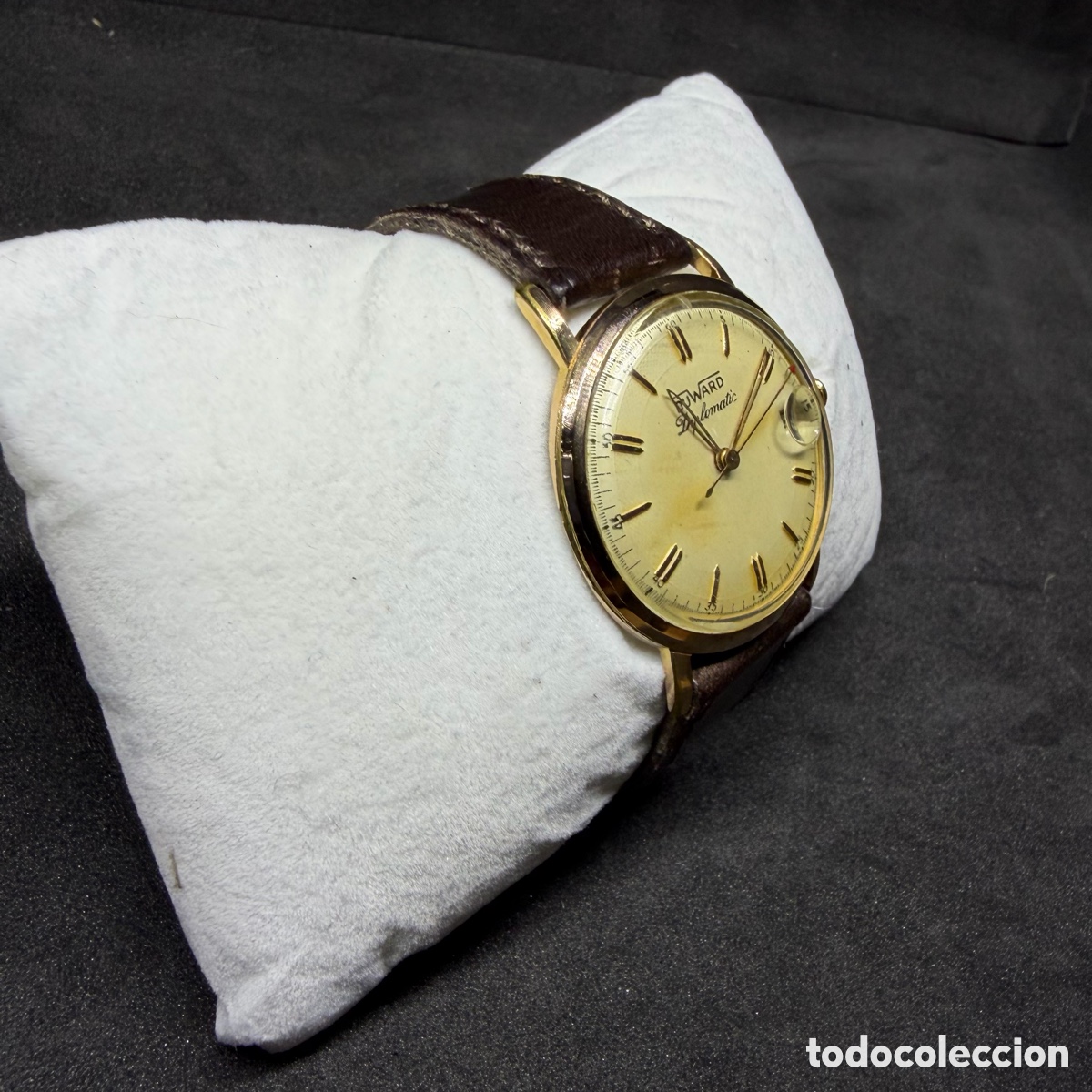 Relojes de pulsera: Reloj Duward Diplomatic 35mm funcionando - Foto 3