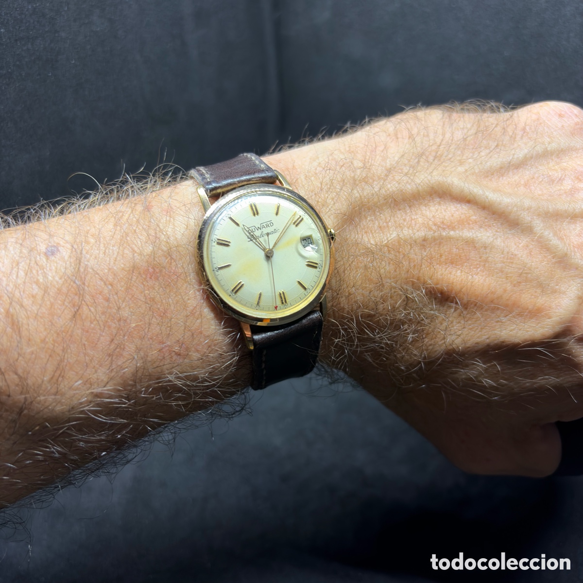 Relojes de pulsera: Reloj Duward Diplomatic 35mm funcionando - Foto 1