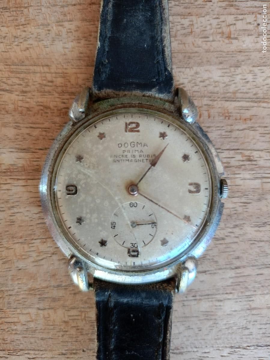 Relojes de pulsera: RELOJ DE PULSERA DOGMA PRIMA ANCRE 15 RUBIS ANTIMAGNETIC. A REVISAR.
