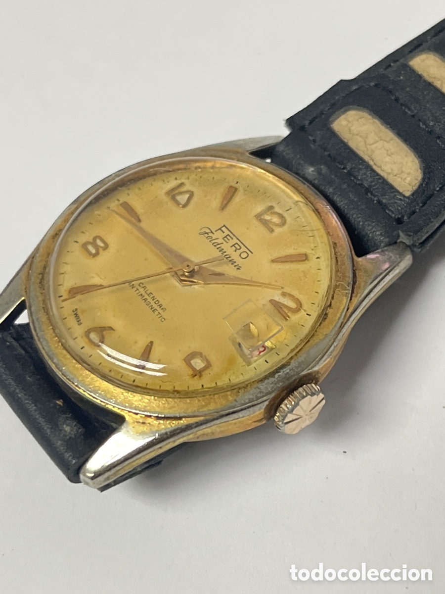 Relojes de pulsera: Reloj Fero Feldmann carga manual /CR38-44 - Foto 2