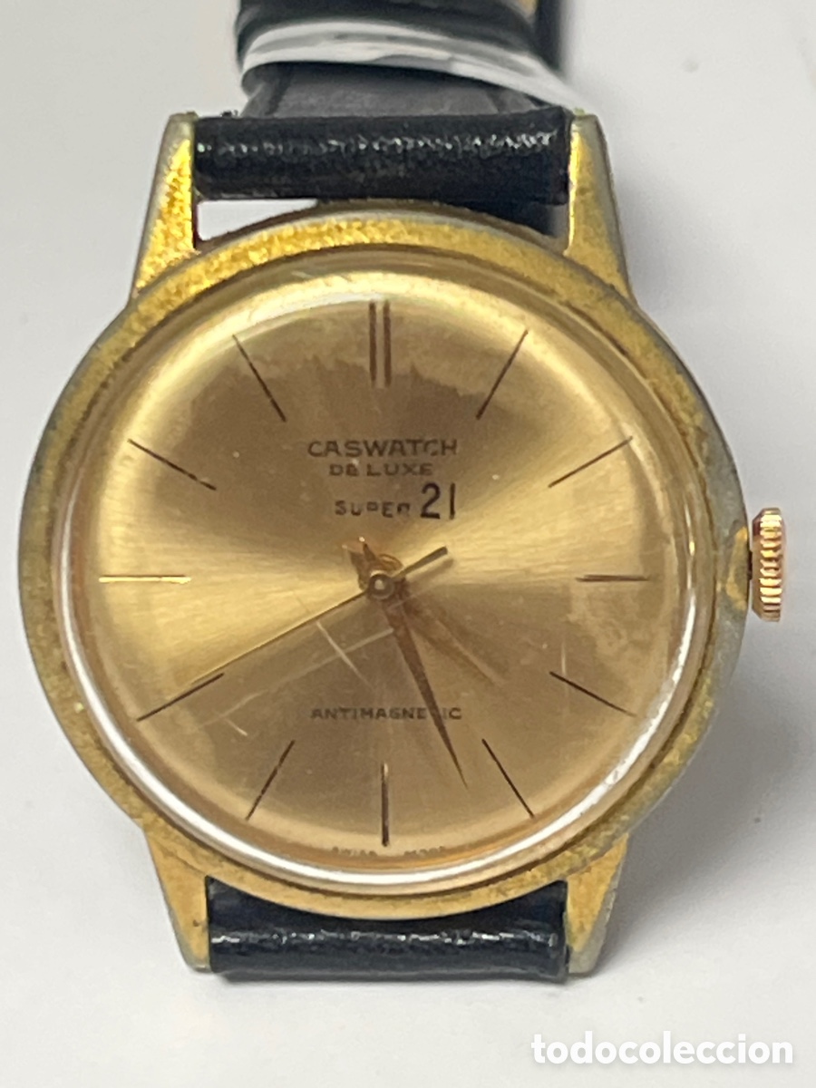 Relojes de pulsera: Reloj Caswatch carga manual /CR38-46