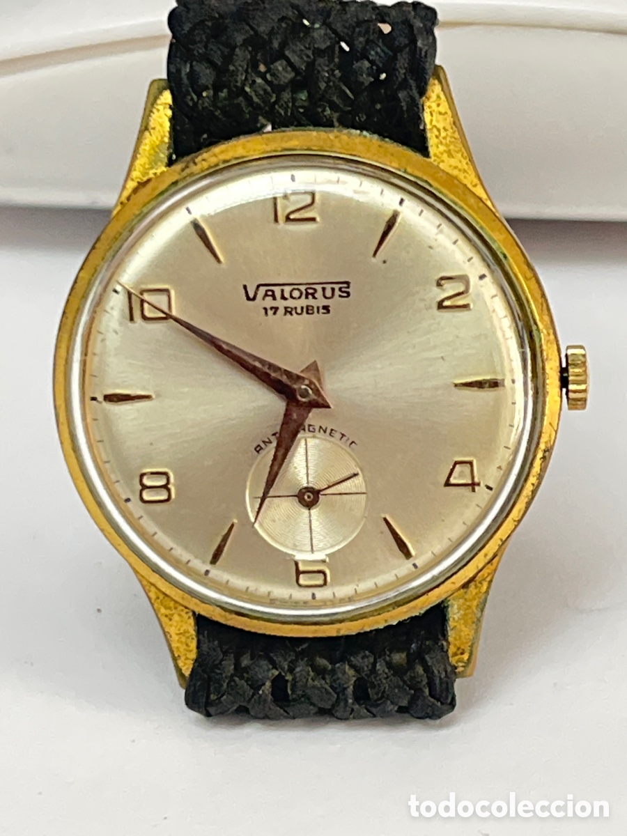 Relojes de pulsera: Reloj Valorus 17 rubis carga manual vintage para coleccionistas /CR39-05