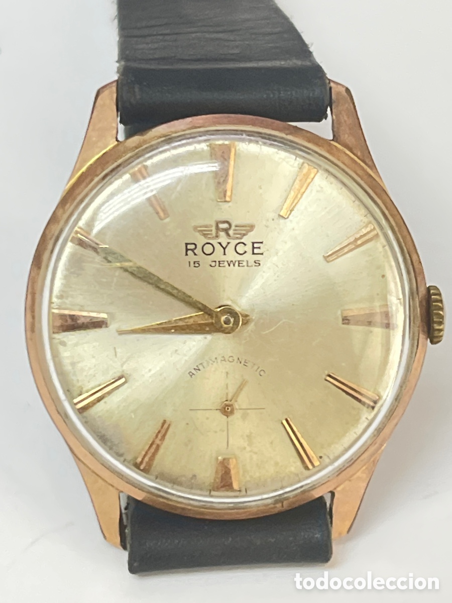 Relojes de pulsera: Reloj Royce carga manual antiguo /CR39-13